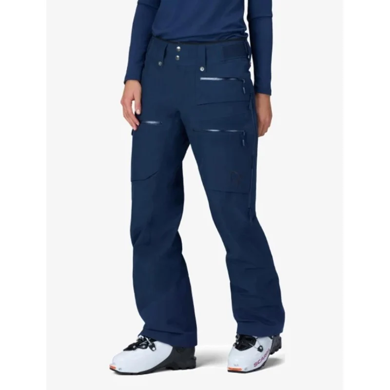 Norrøna Women's lofoten Gore-Tex Insulated Pants - indigo night blue