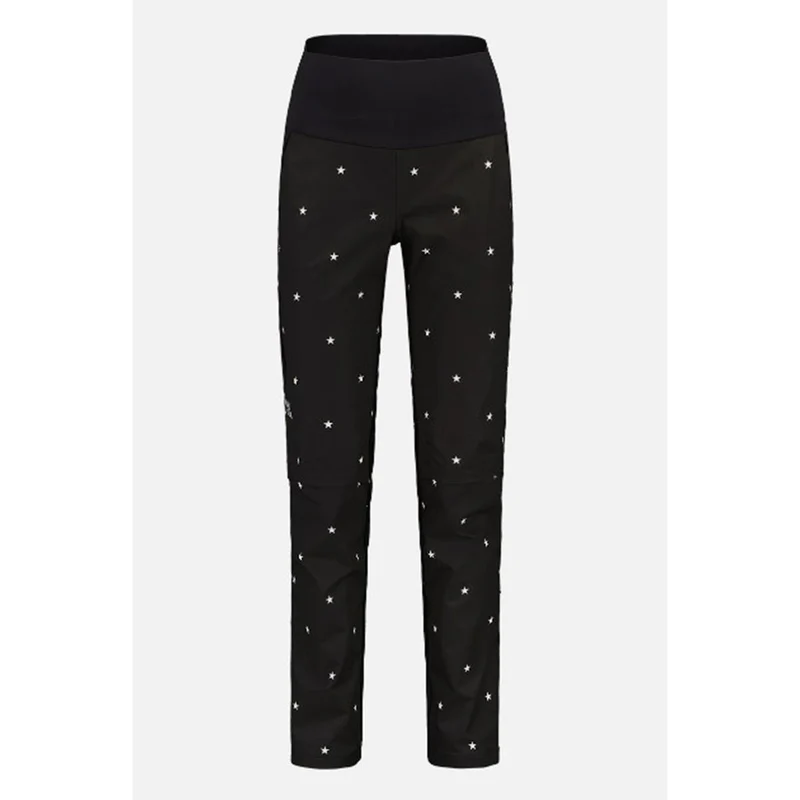 Maloja RobinieM. Printed Damen Langlauf-Hose Deep Black Starts