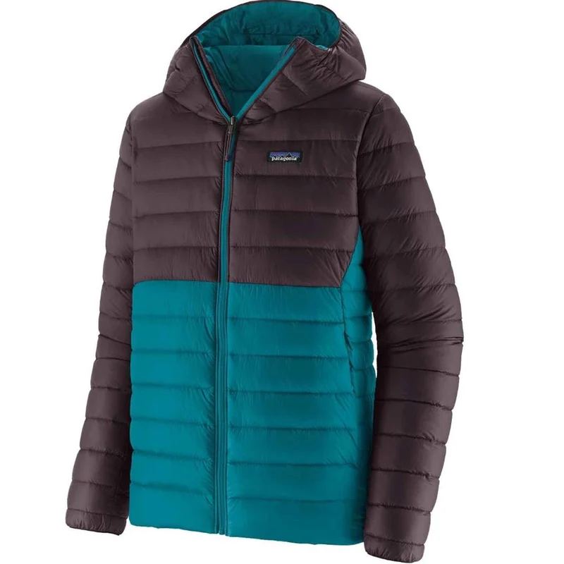 Patagonia Down Sweater Hoody belay blue Herren Daunenjacke