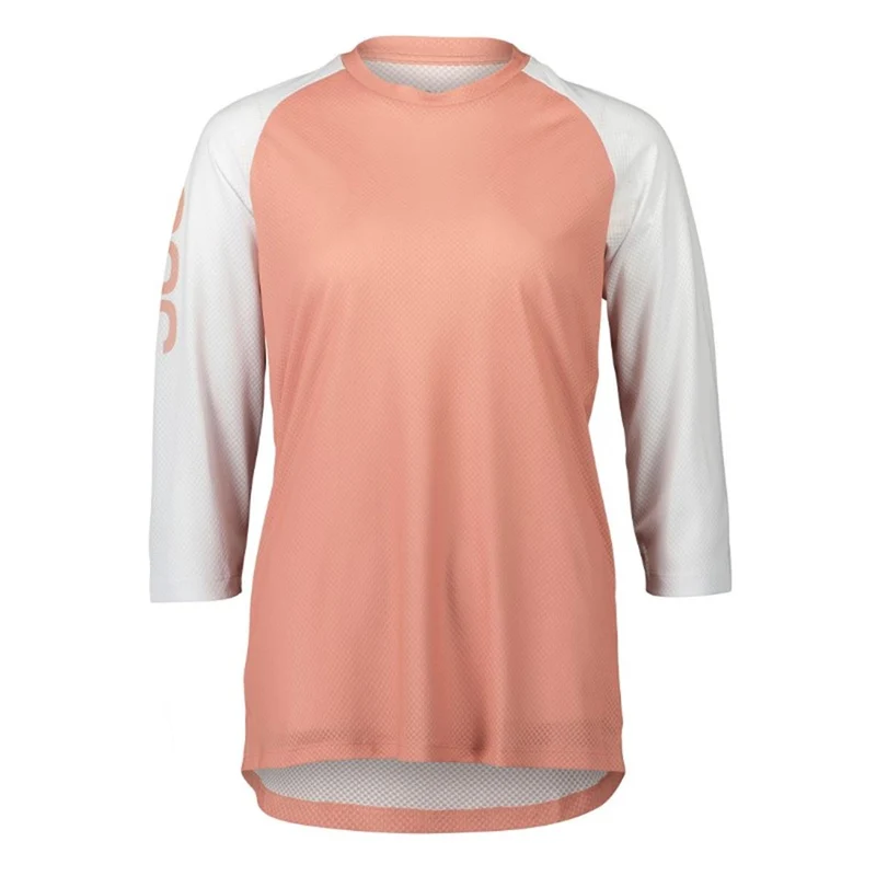 POC W's MTB Pure 3/4 Jersey rock salt/ hydrohen white