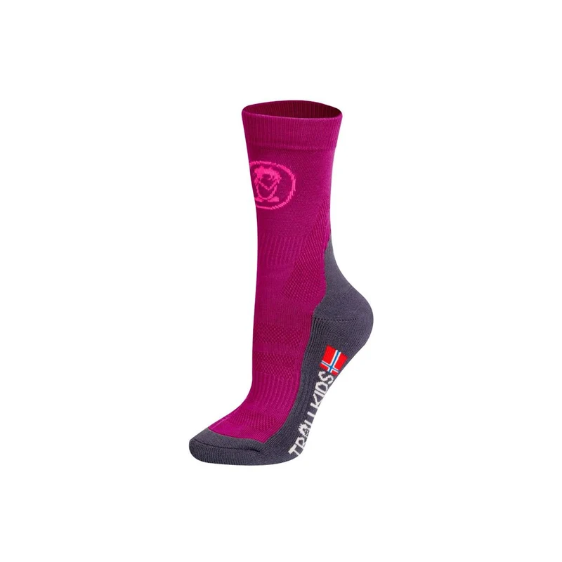Trollkids - Wandersocken - Mid Cut - Berry
