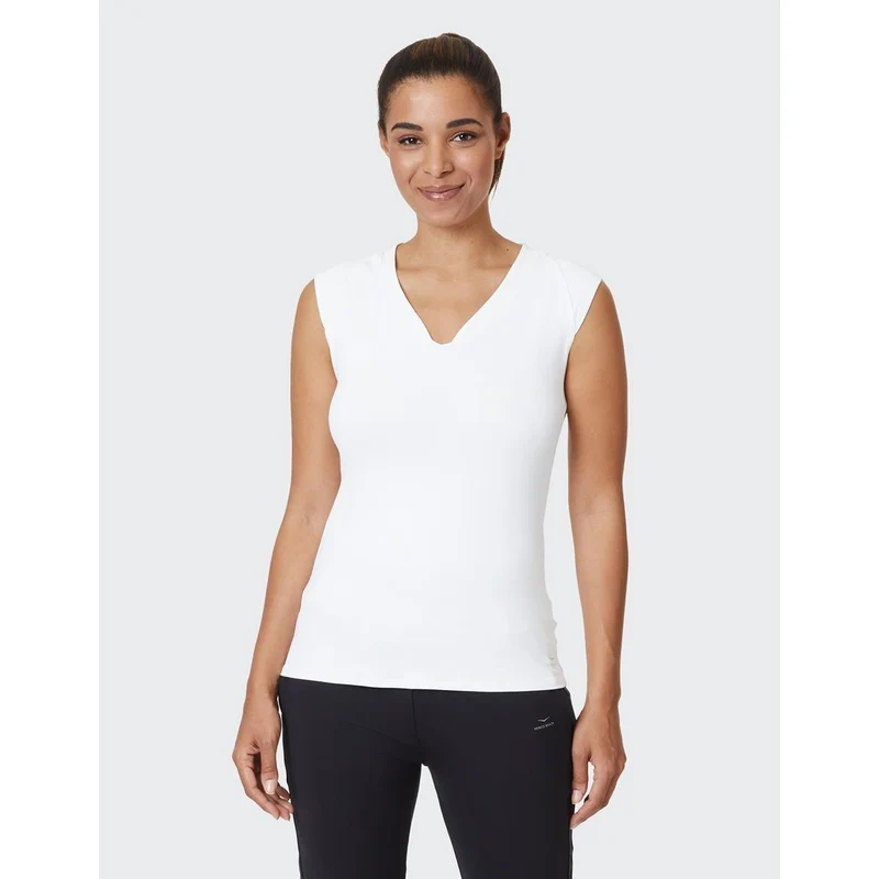 Venice Beach Damen Eleam T-Shirt Weiß