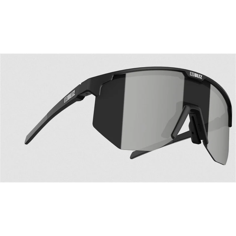 Bliz Hero matt black - smoke w silver mirror
