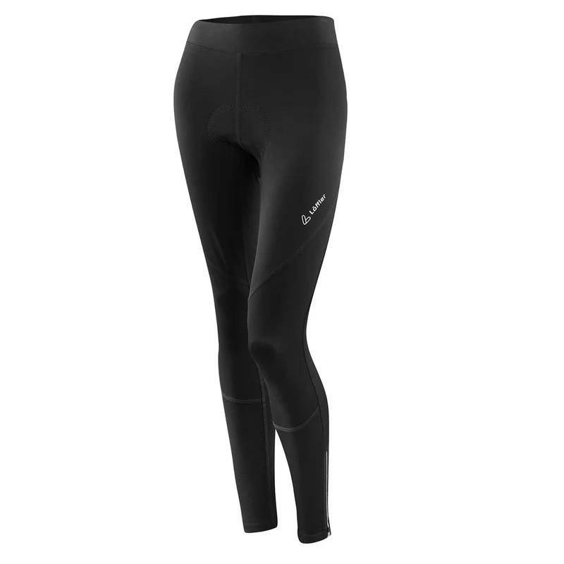 Löffler Damen Bike Long Tights Basic Gel black