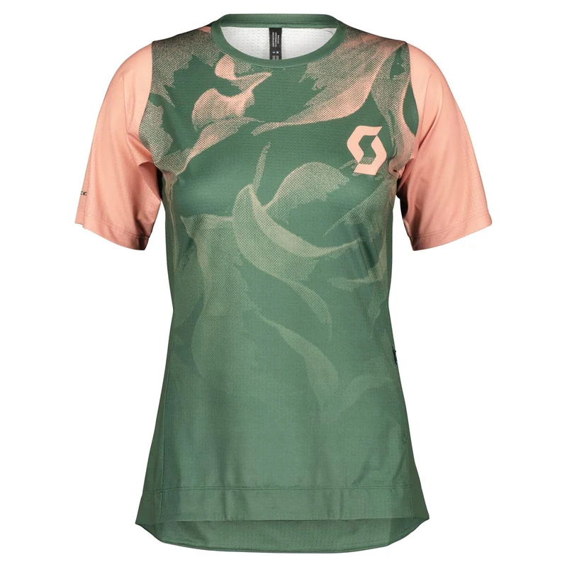 Scott Trail Vertic Pro Kurzarmtrikot crystal pink / smoked green